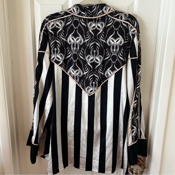 We Are HAH Black & White Striped Pajama Set XL - Picture 8 of 11